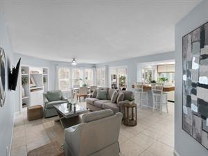 Front Hallway view to living area