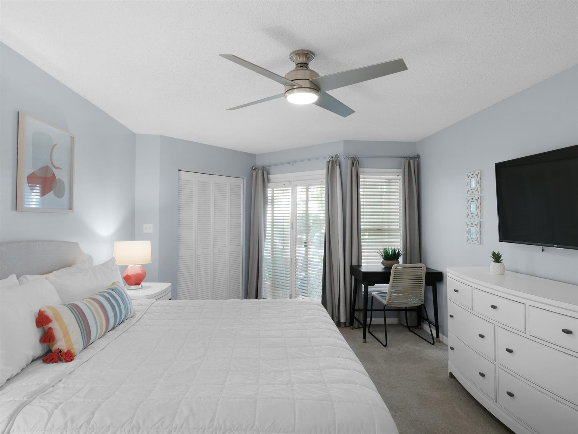 Spacious Primary bedroom