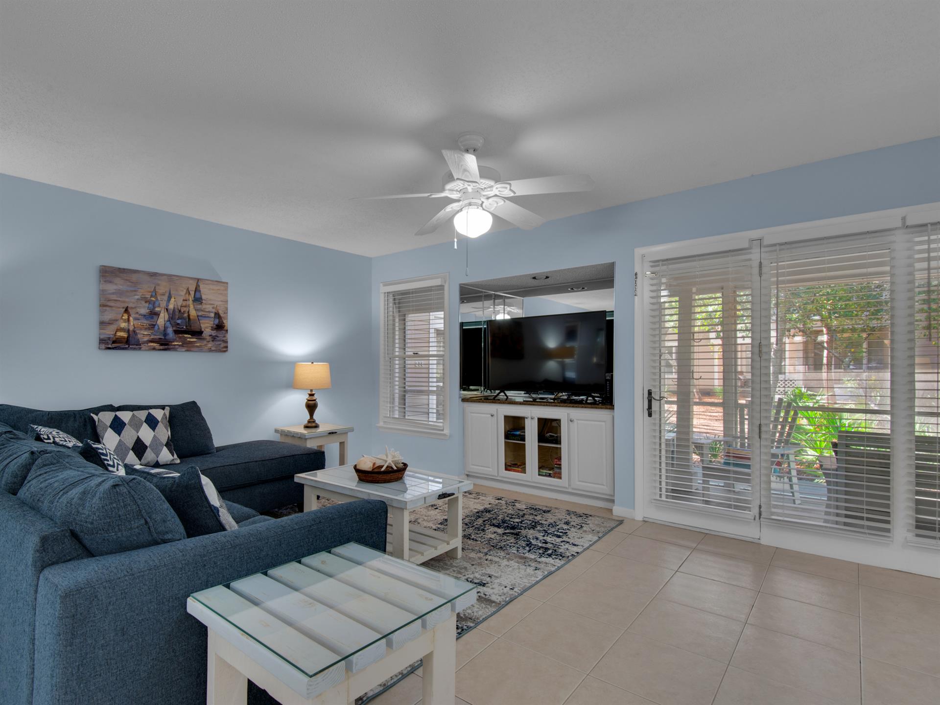 Flat Screen TV in Living Area