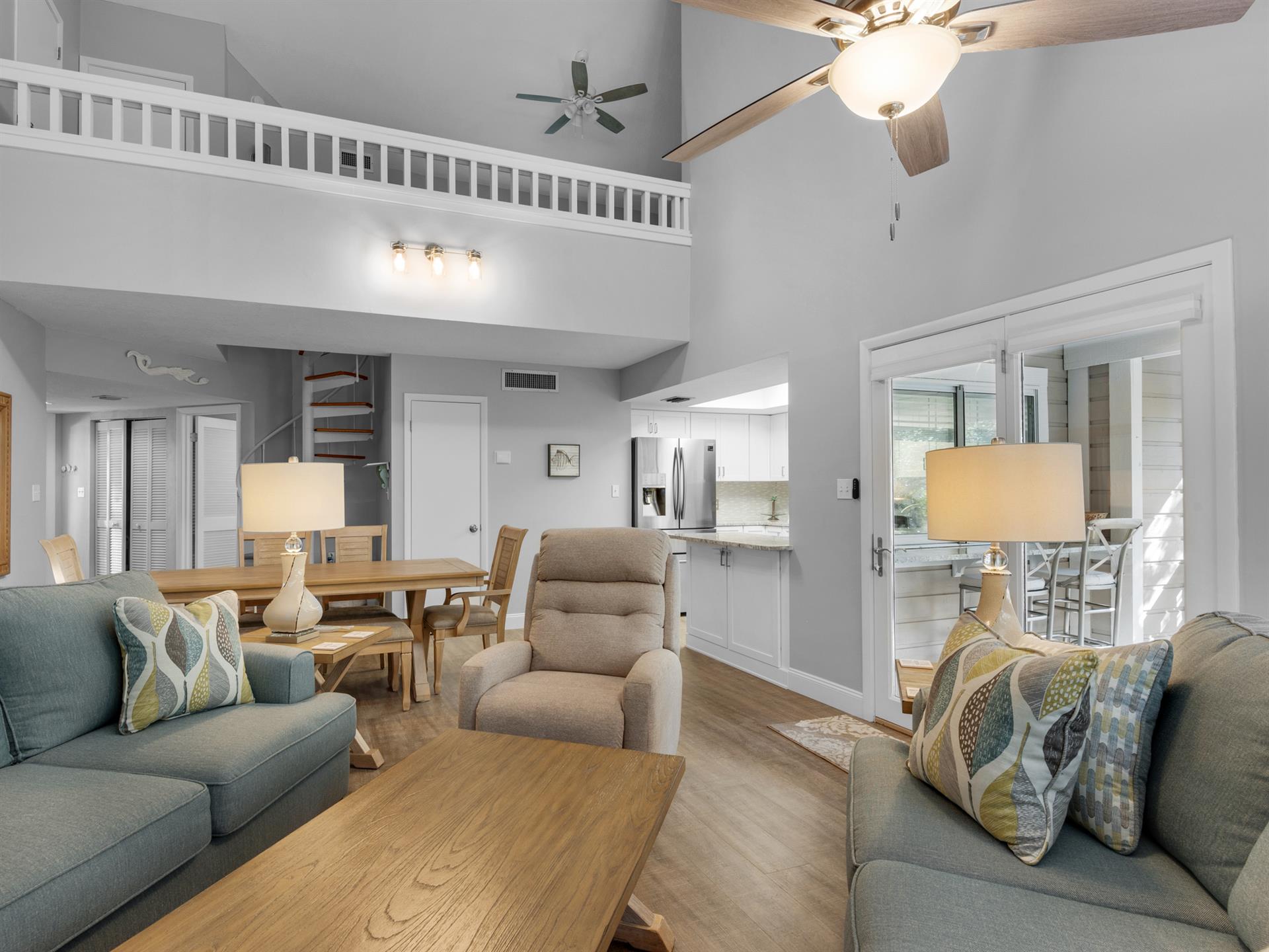 Overview of Living and Dining Area