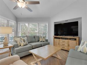 Large Flat Screen TV in Living Area