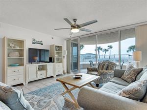 Large Flat Screen TV in Living Area