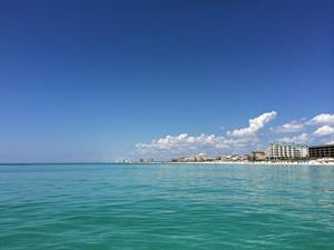 Crystal Beach from the water