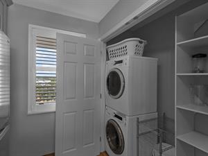 Washer and dryer in unit