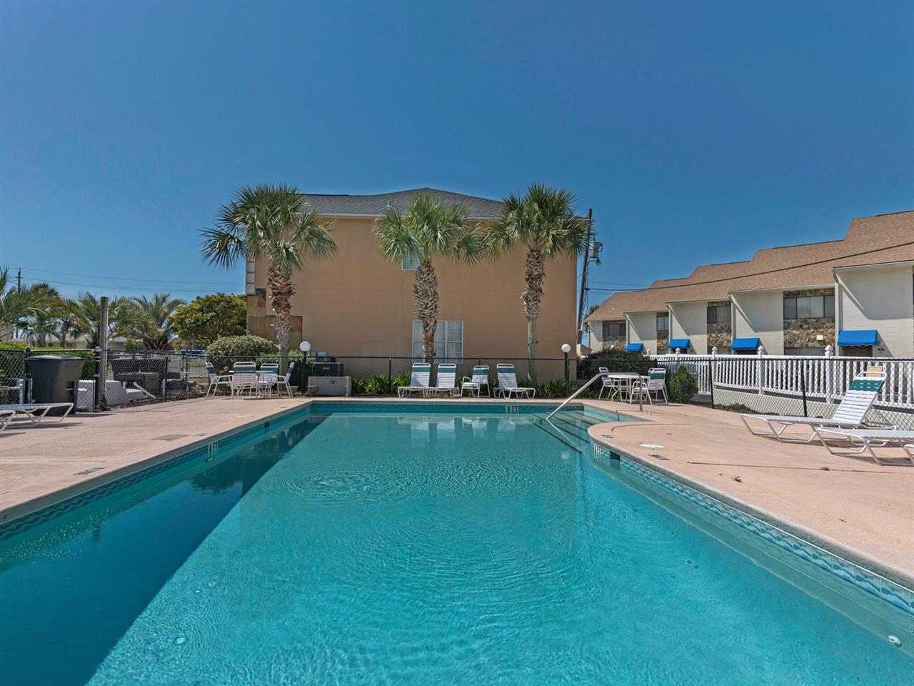 Port of Call pool shared only by 4 homes