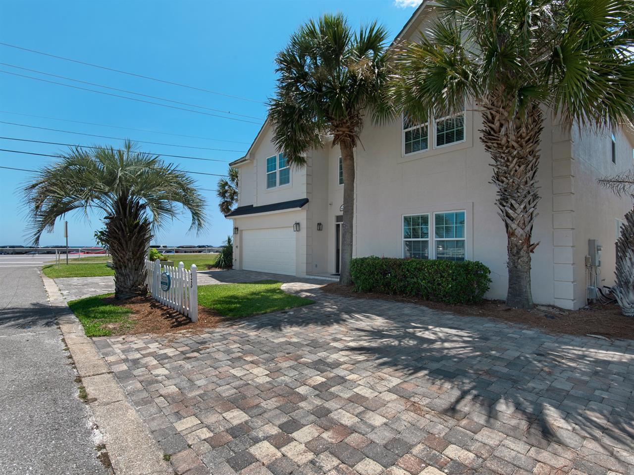 Driveway parking, additional parking pad and garage