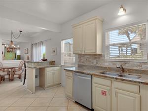 Kitchen and dining area