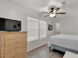 2nd floor guest bedroom 3 with TV and private bathroom