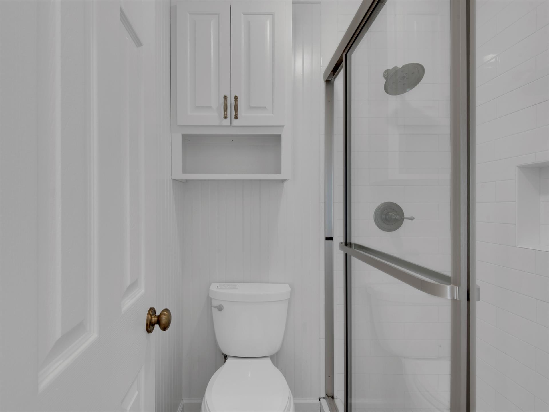 2nd floor king guest bedroom 4 with private bathroom with walk in shower