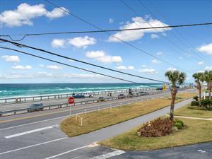 Gulf view from balcony