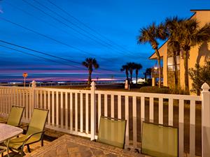 Twilight on the patio