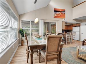 Entry to Screened porch off of Dining Area