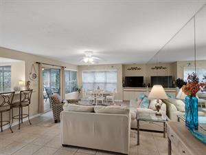 Open Living and Dining Area