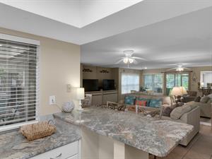 Kitchen open to Living Area