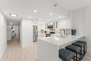 Kitchen with Bar Seating