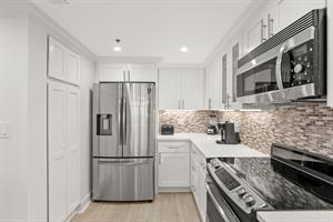 Kitchen with Stainless Steel Appliances