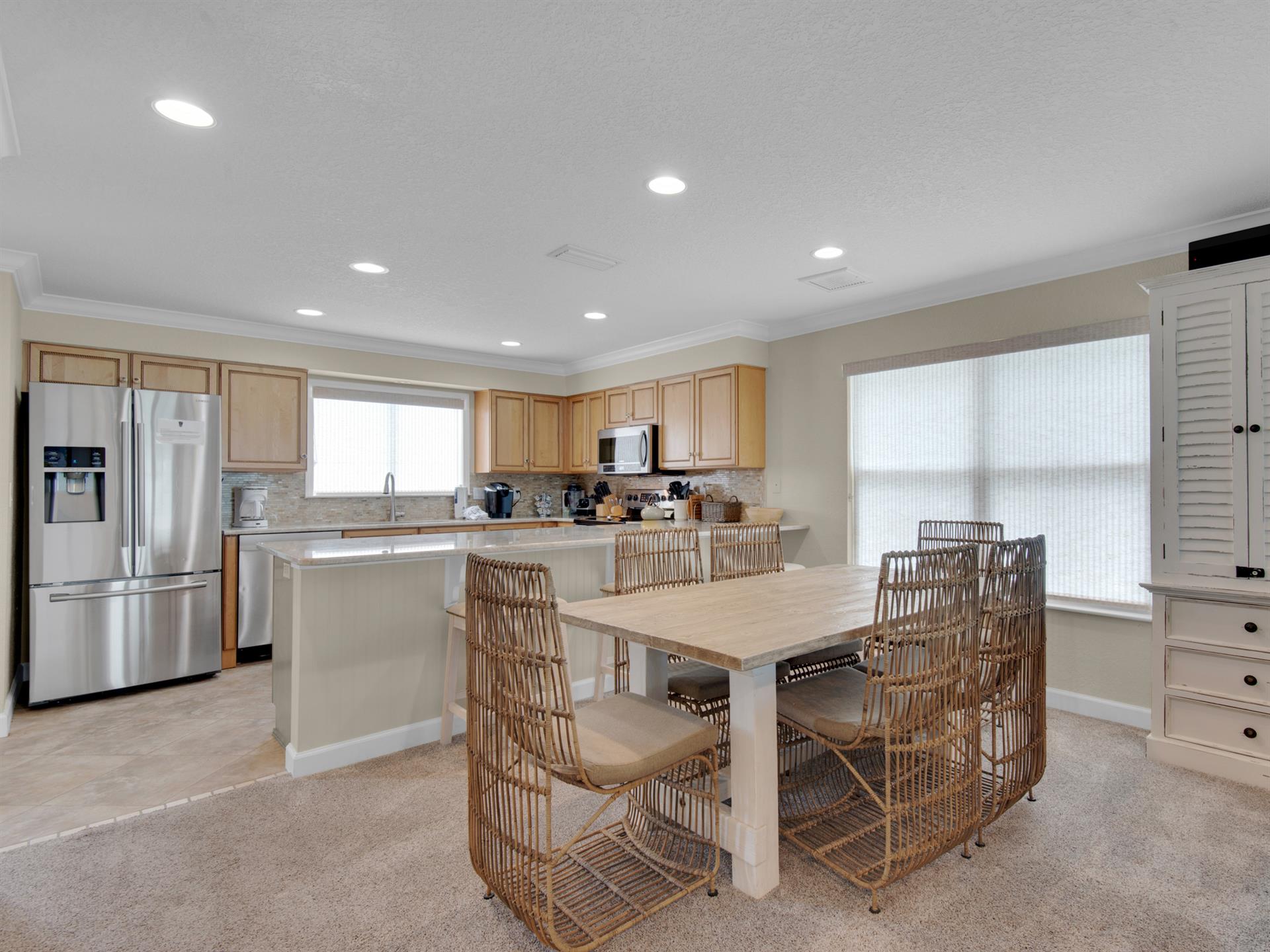 Dining Area and Kitchen