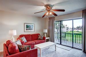 Living Room with Gulf Views