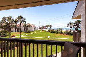 Gulf View from 2nd Floor Balcony