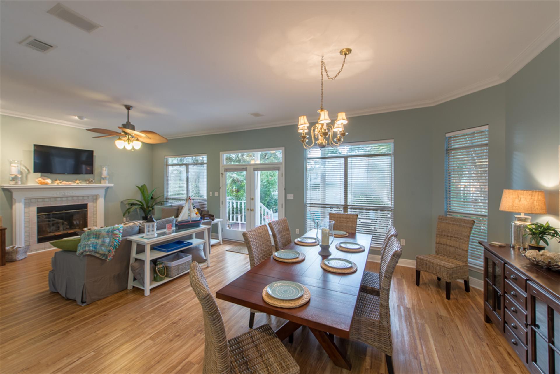 Living and Dining Areas on 1st Floor