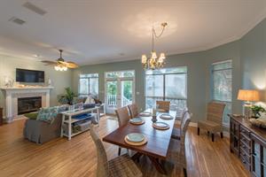 Living and Dining Areas on 1st Floor