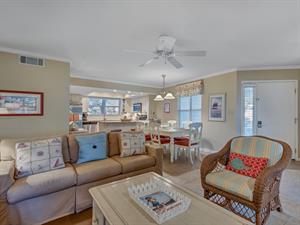 Overview of Living, Dining and Kitchen