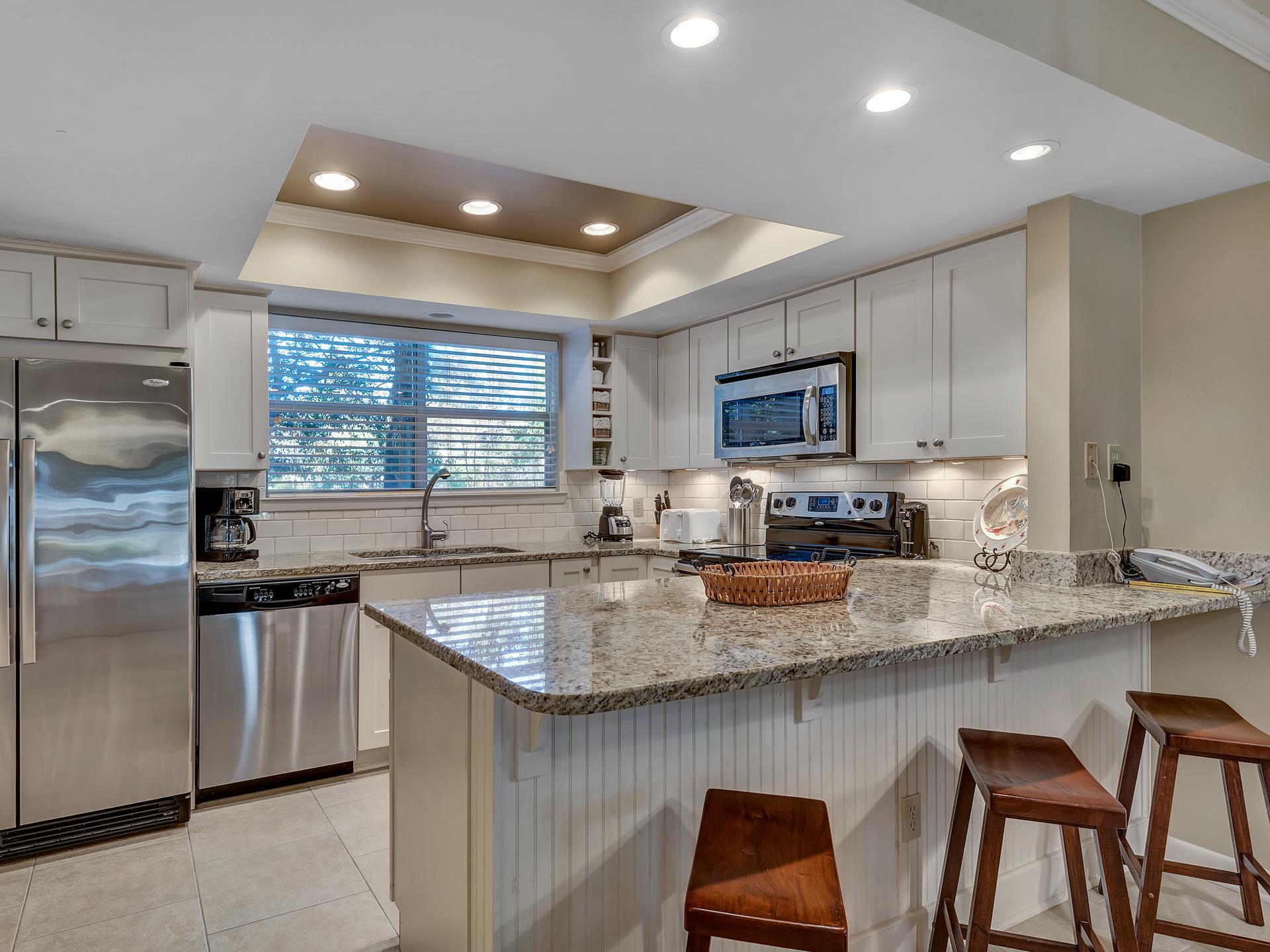 Bar Seating in Kitchen