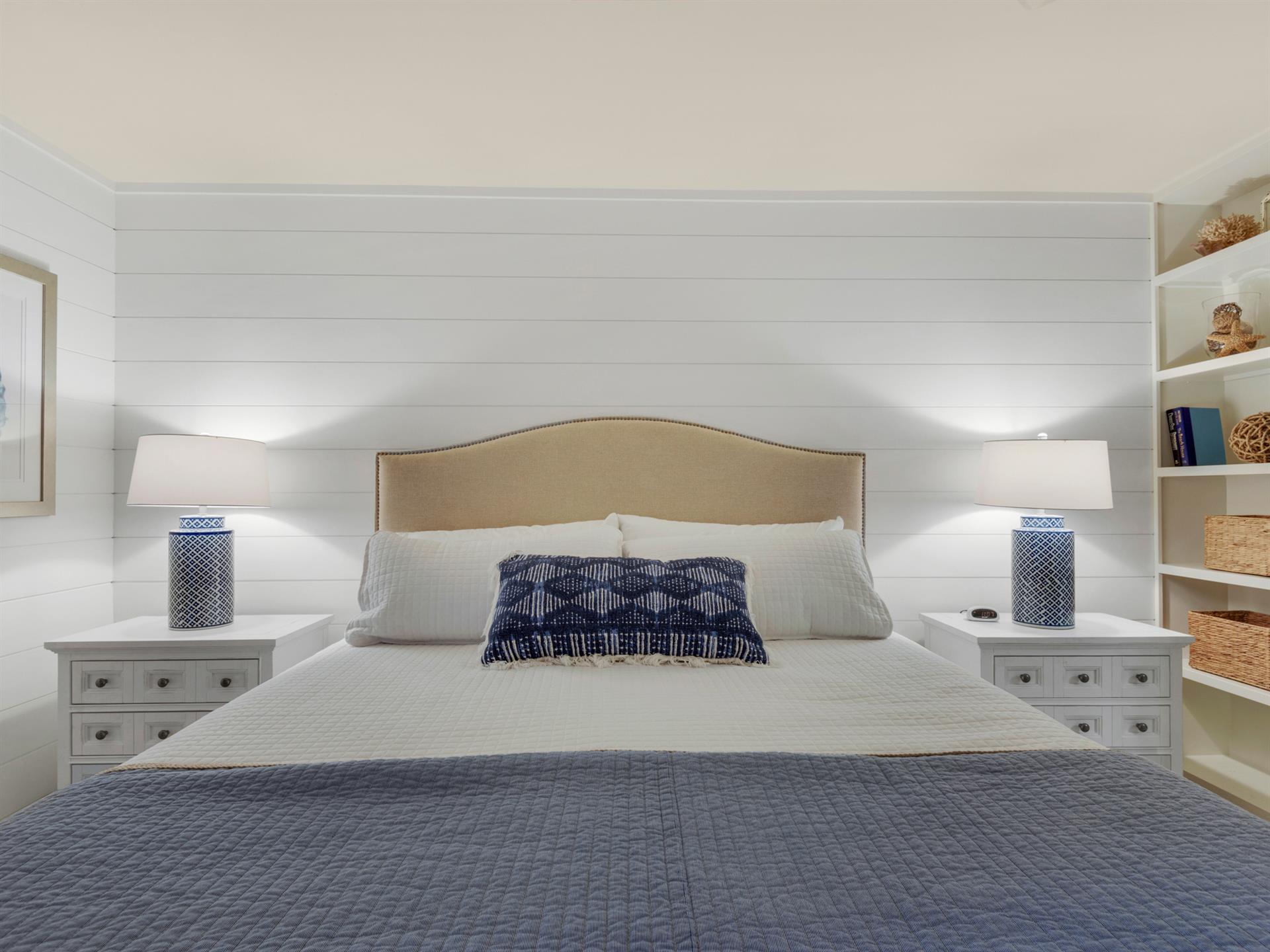 Beautiful ShipLap Accent Wall