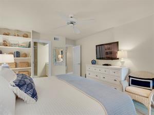 Flat Screen TV in Primary Bedroom