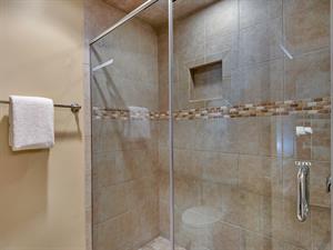 Walkin Shower in Primary Bath