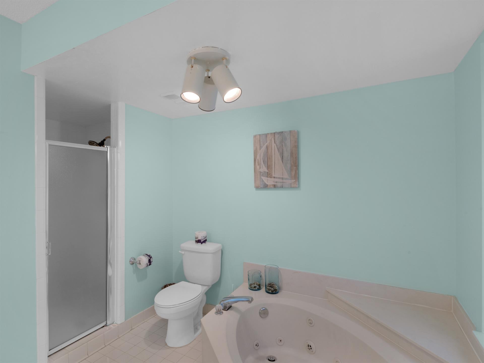 Primary Bathroom with Soaking Tub