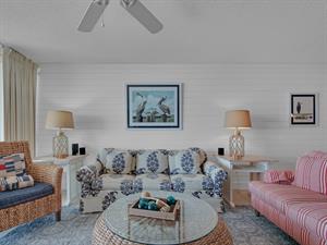 Living Area with Ship Lap Wall