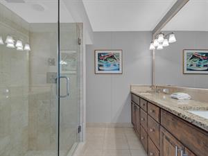 Updated Primary Bath with Walk  in Shower