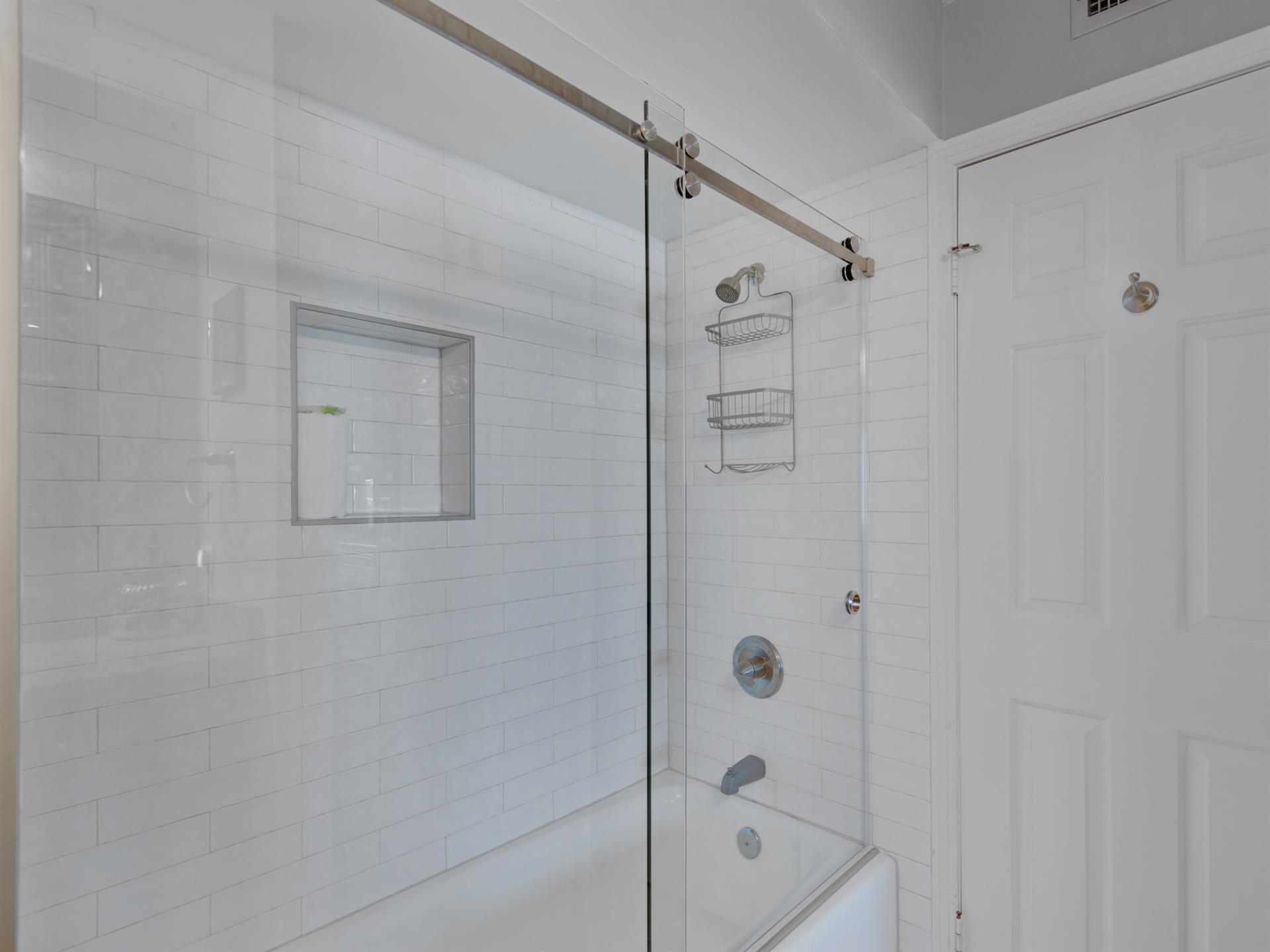 Shower  Tub Combo in Guest Bath