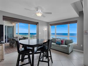 Sitting Area with Sleeper Sofa in Primary Suite