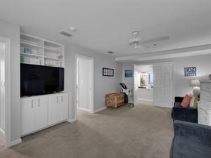 Flat Screen TV in Guest Suite Living Area