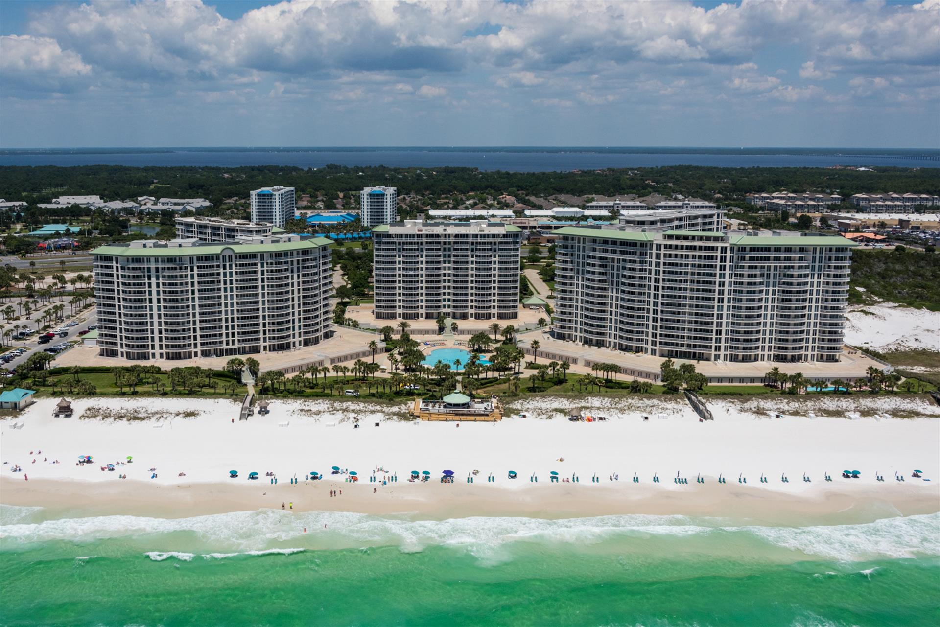 Gulf View of Silver Shells