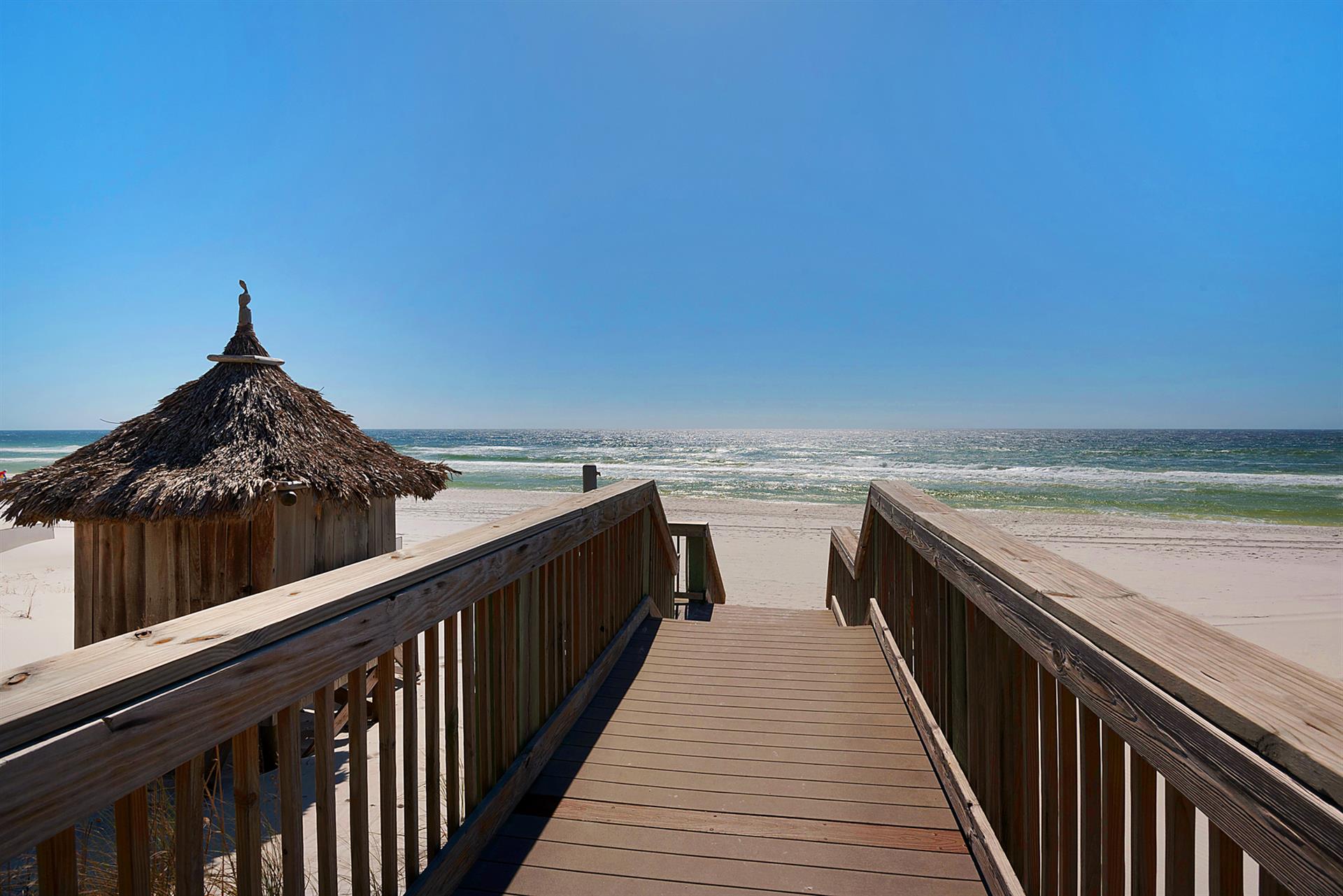 Entrance to the Beautiful Beaches of Destin