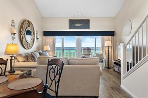 Gulf View from Kitchen, Dining and Living Room