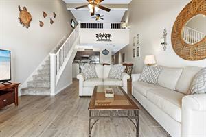 Living Room into Kitchen