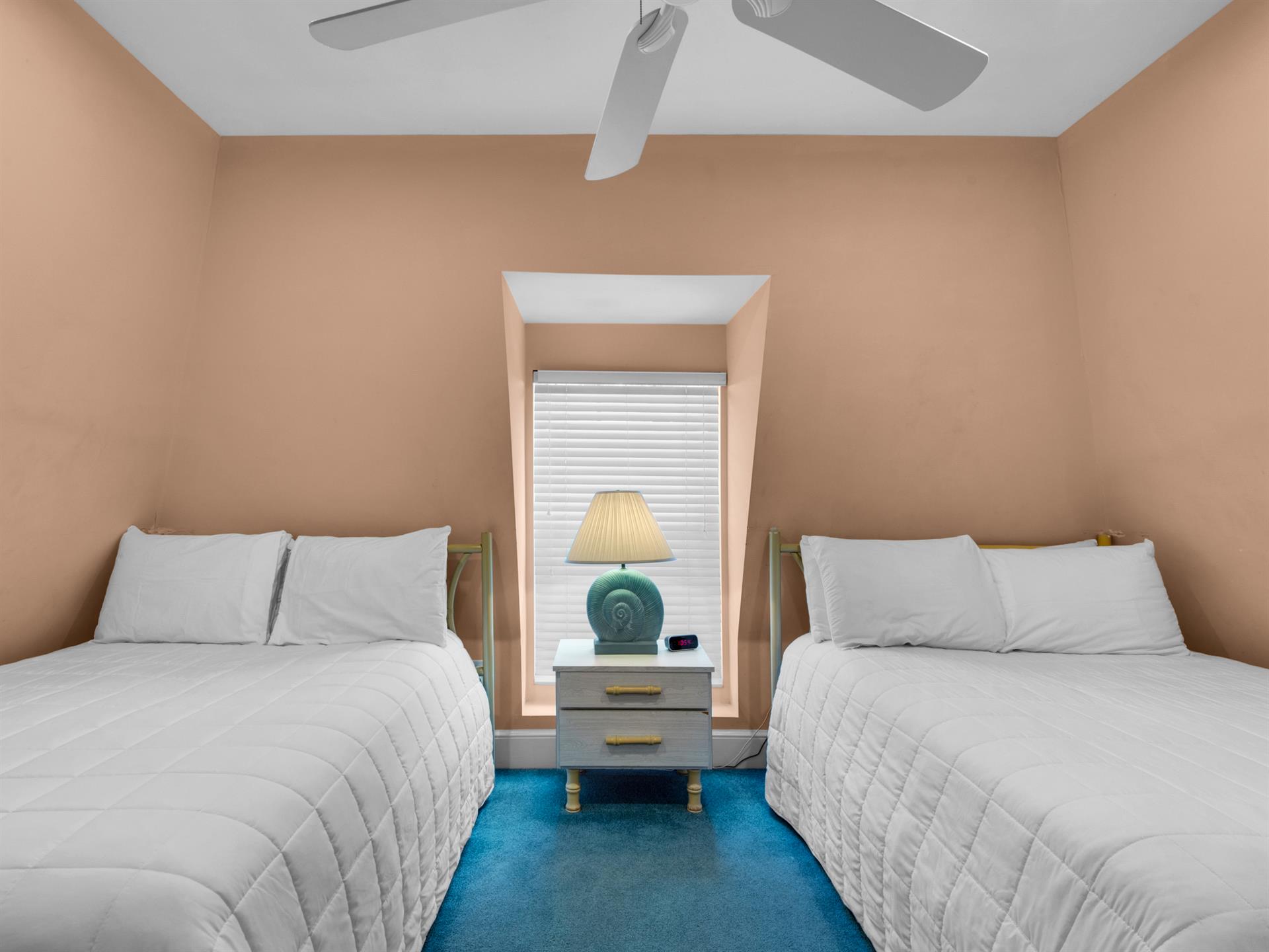 Guest Bedroom with 2 Double Beds 2nd fl