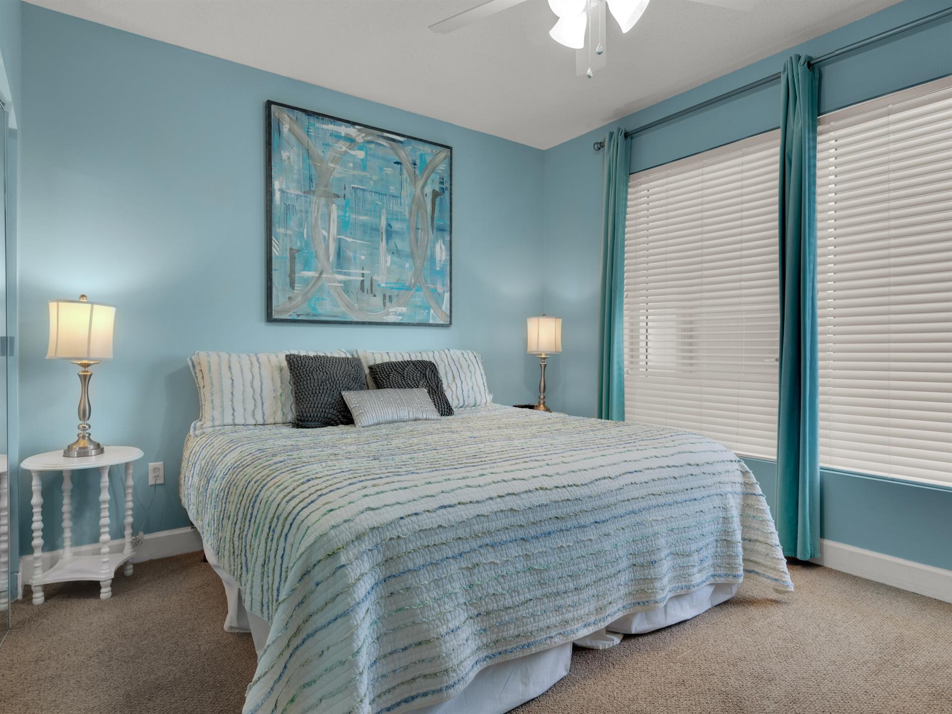 Guest Bedroom 1 with King Bed