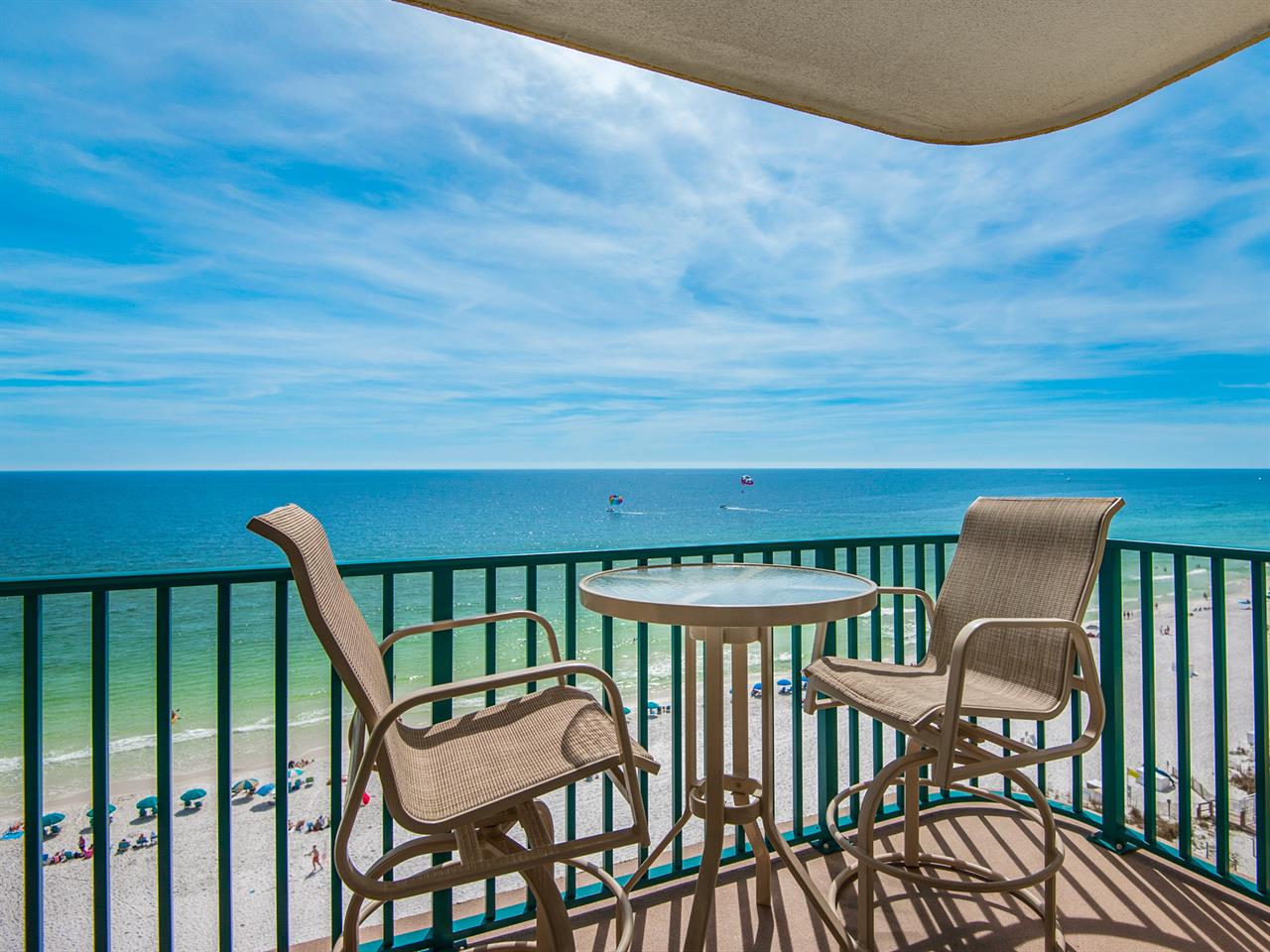 Private Balcony off Living Area