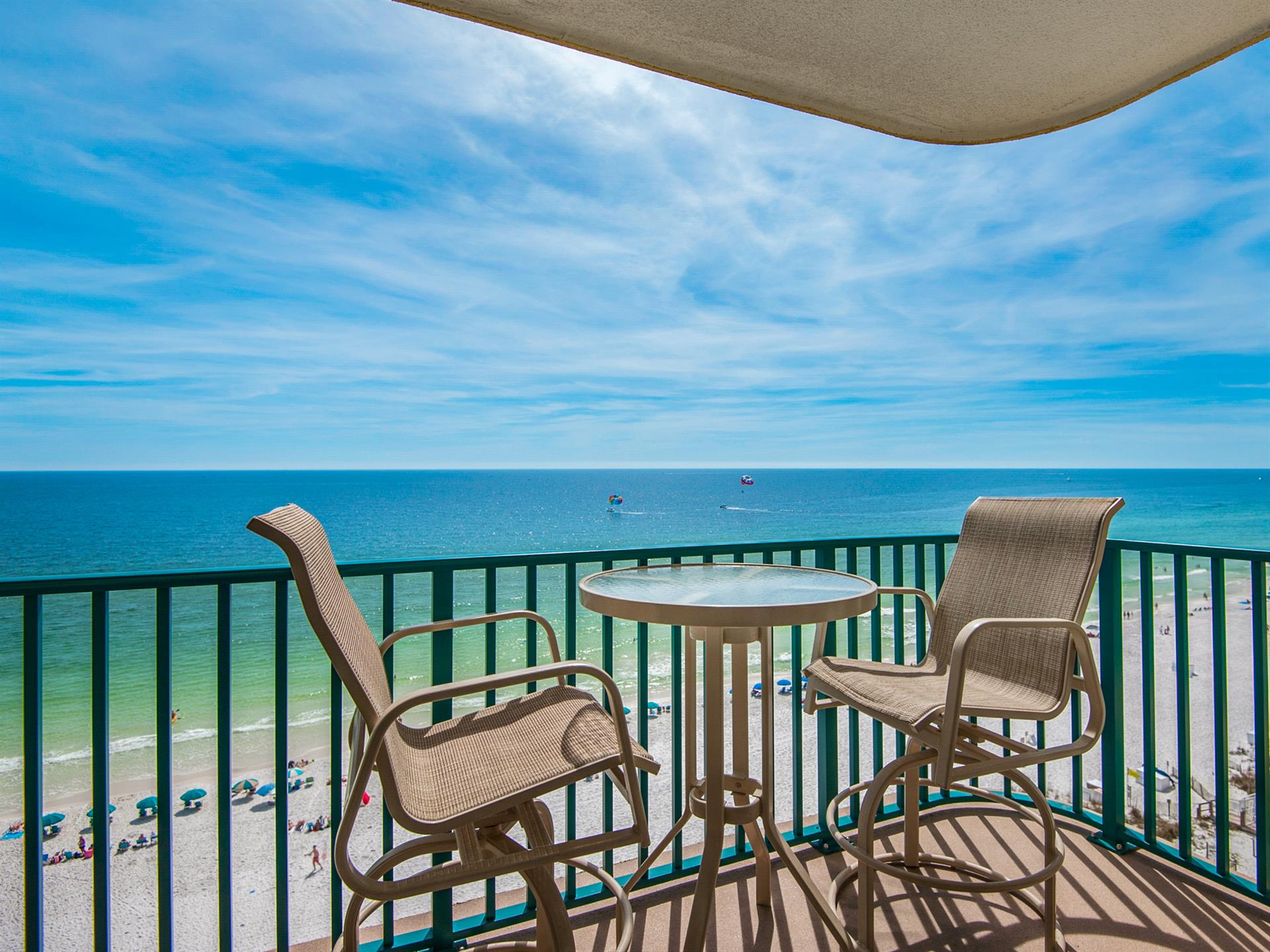 Private Balcony off Living Area