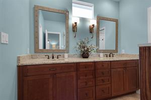 Primary Bath with Double Vanity