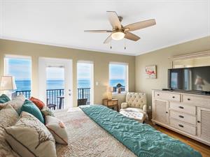 Primary Bedroom flat screen TV