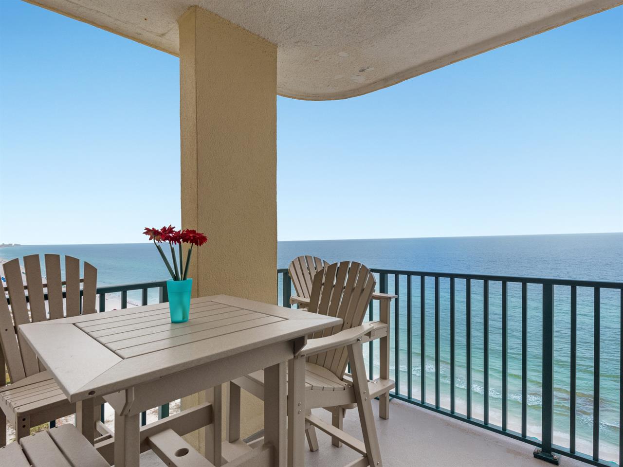 Balcony off Primary Bedroom and Living Areas