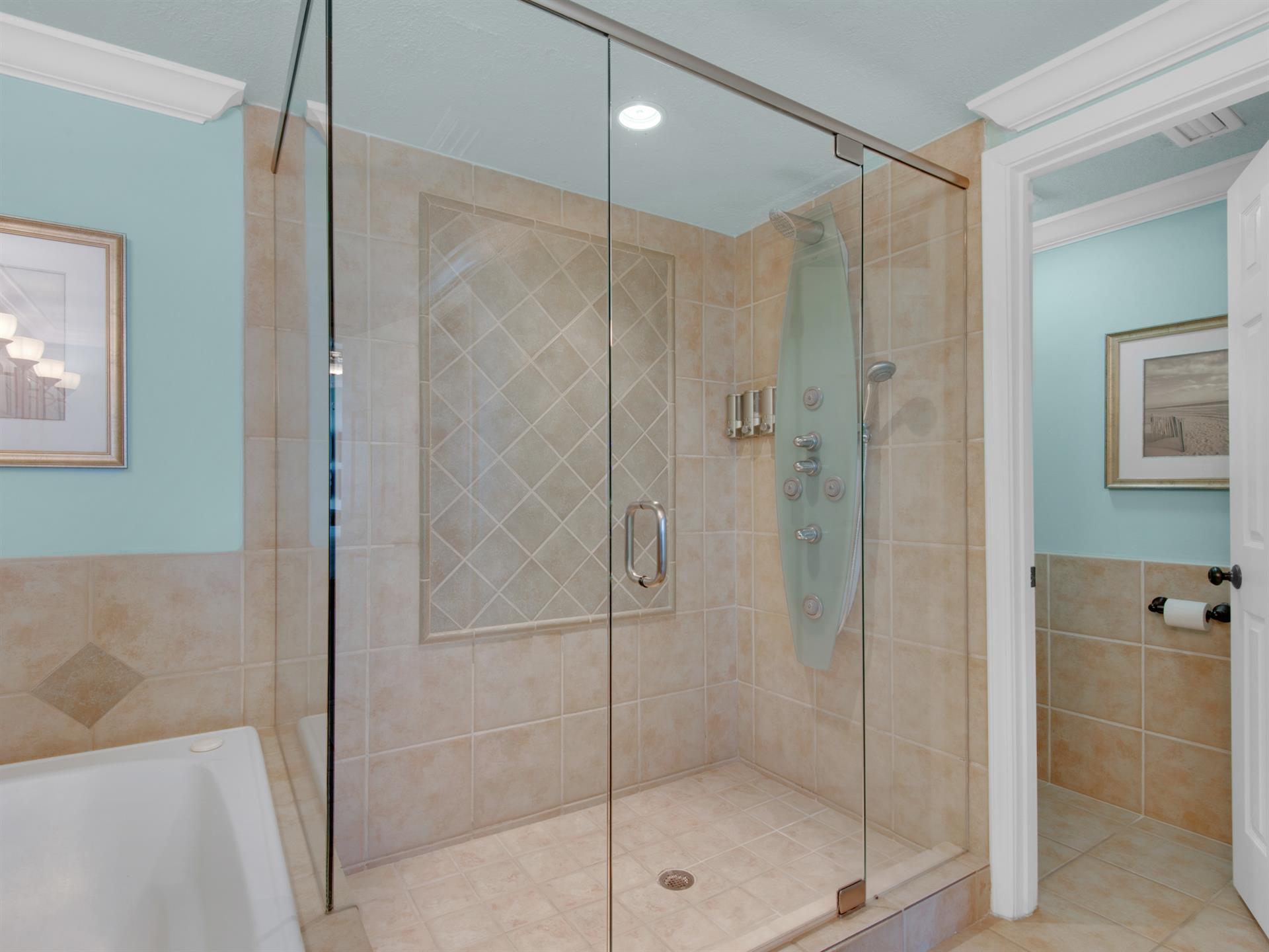 Primary Bathroom with WalkIn Shower