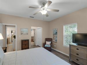 Primary bedroom with private bathroom