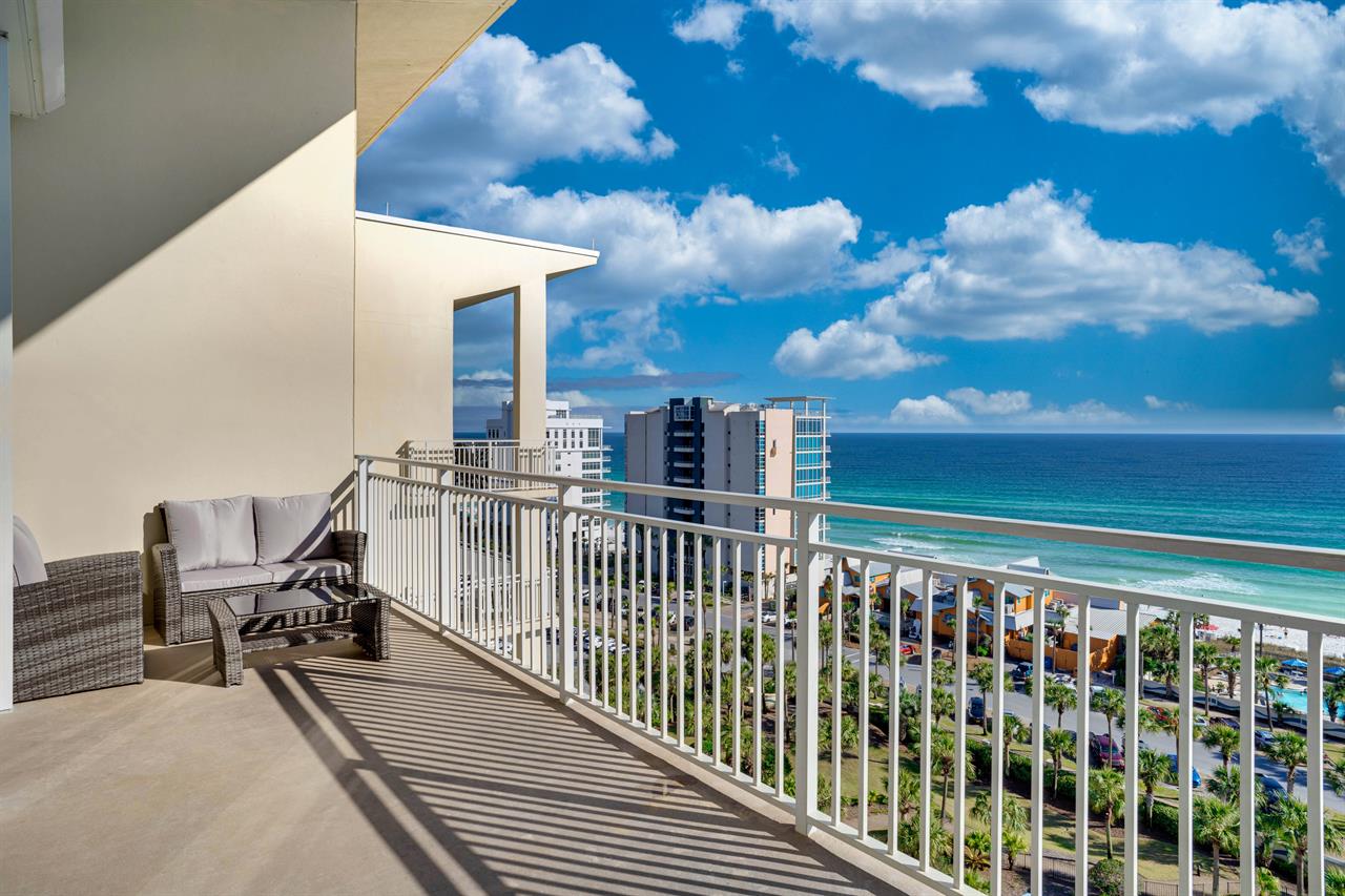 Private Balcony off Primary and Living Area